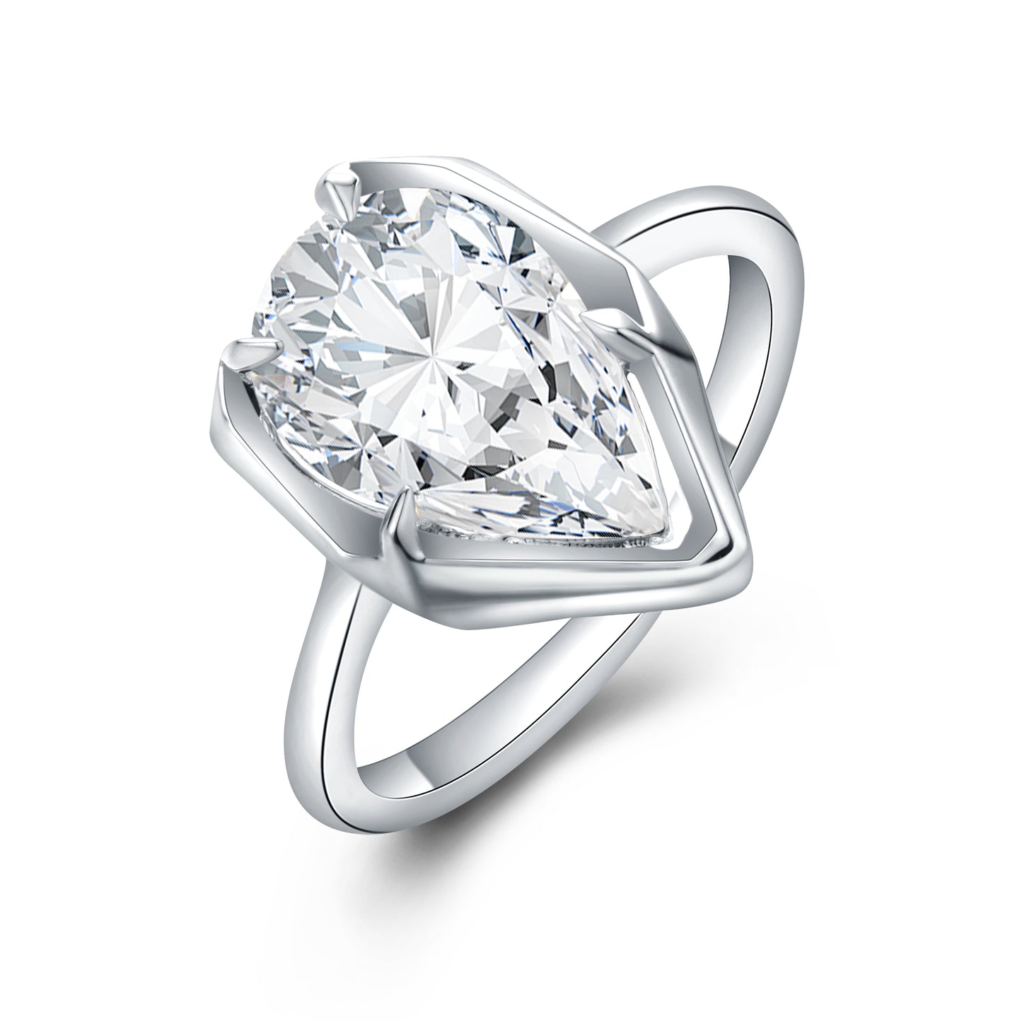 PureVivid True to the Heart Collection Ring Platinum 950
