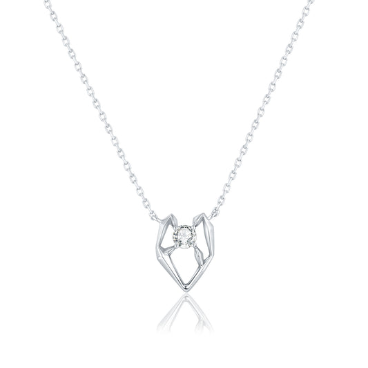 PureVivid True to the Heart Collection Necklace Platinum 950