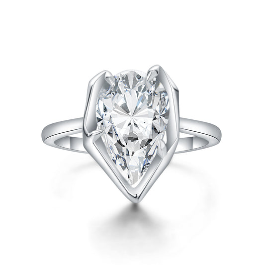 PureVivid True to the Heart Collection Ring Platinum 950